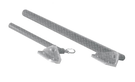 Chrome moly door hinge kit