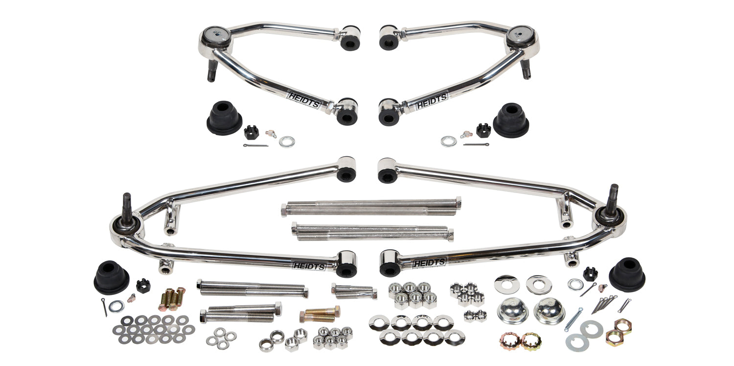 Superide II Narrowed Stainless Steel Tubular Arms Heidts Suspension