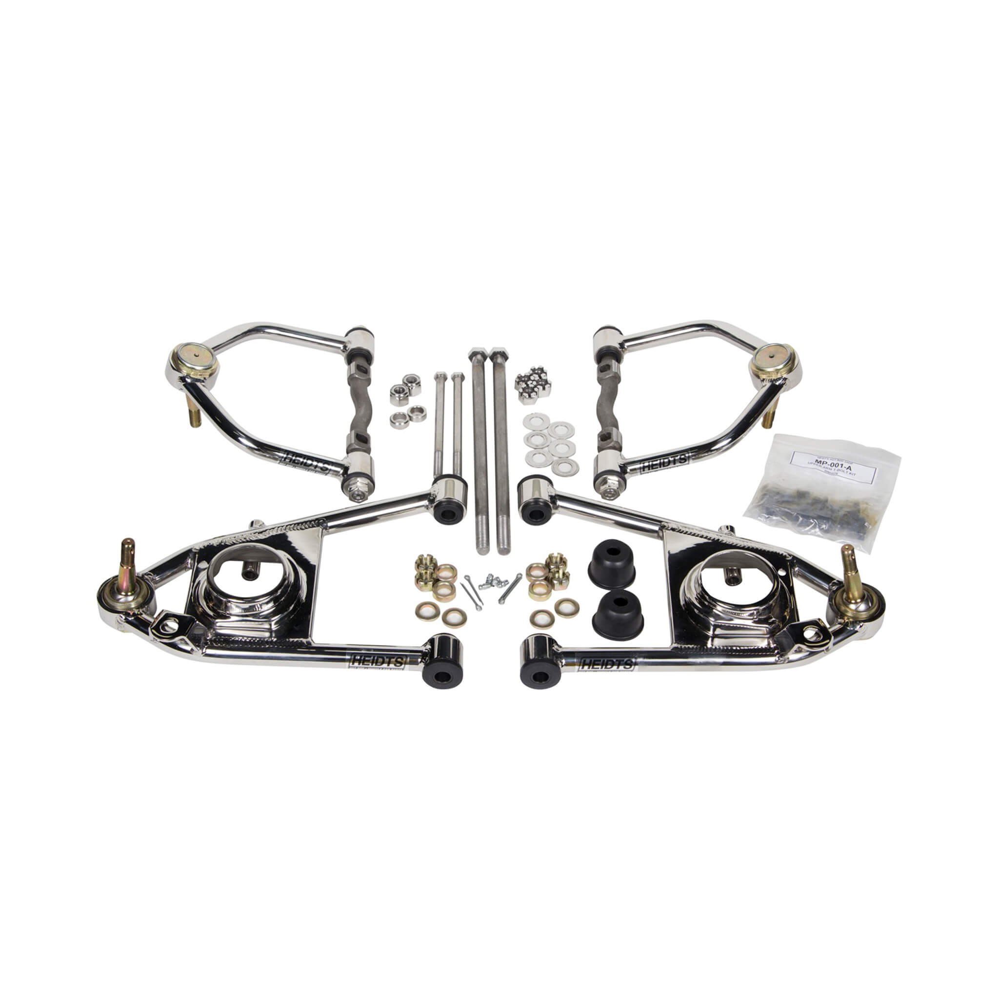 Narrowed Stainless Steel Tubular Arms Heidts Suspension Systems