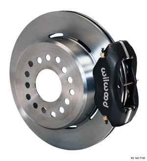 12" Wilwood Smooth Rotors & 4 Piston Calipers With Parking Brake