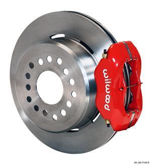 12" Wilwood Smooth Rotors & 4 Piston Calipers With Parking Brake