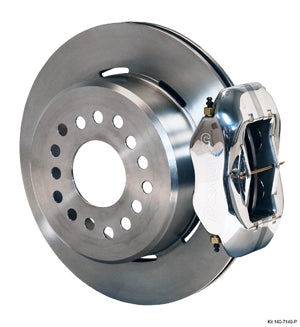 12" Wilwood Smooth Rotors & 4 Piston Calipers With Parking Brake