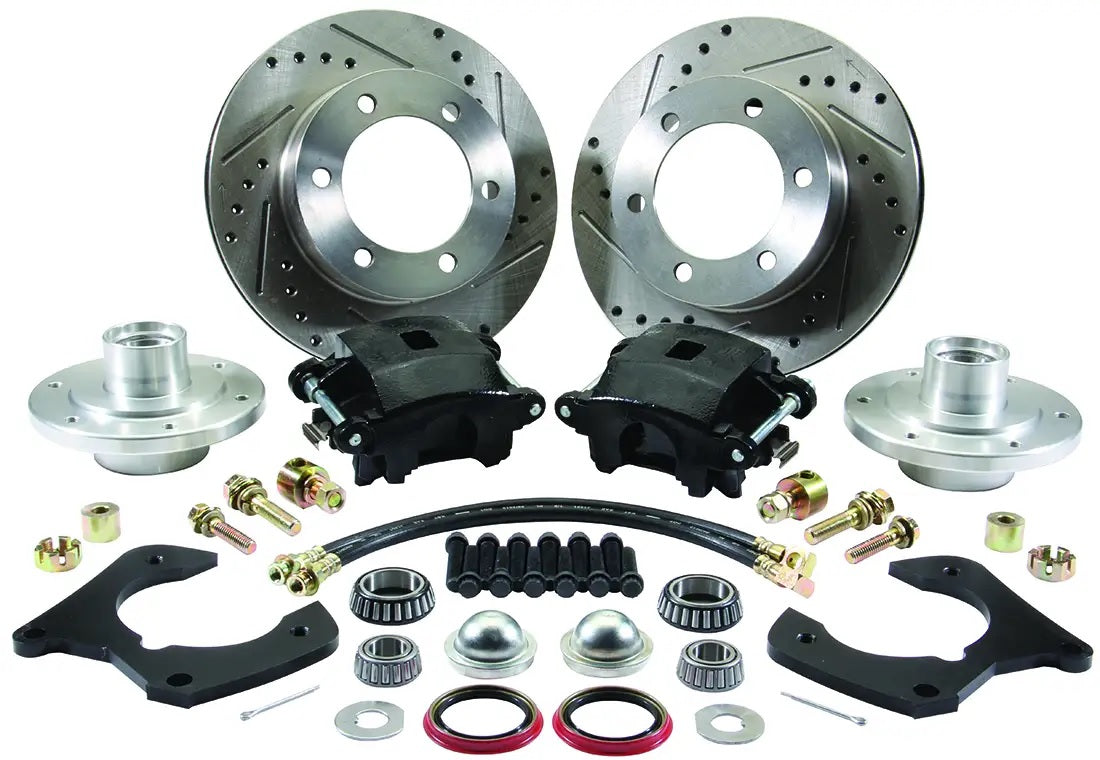6-Lug Brake Kit With Early GM Calipers