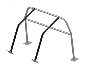 Bent rear cage strut conversion kit
