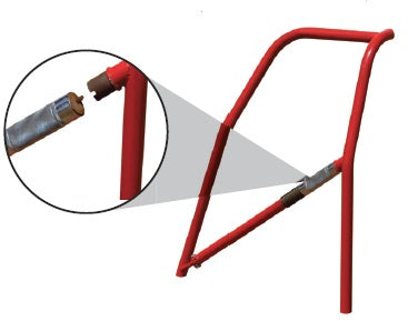 Deluxe swingout for roll cage for easier entry in drivers door