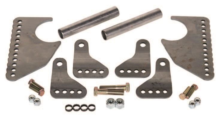 Adjustable lower shock mount