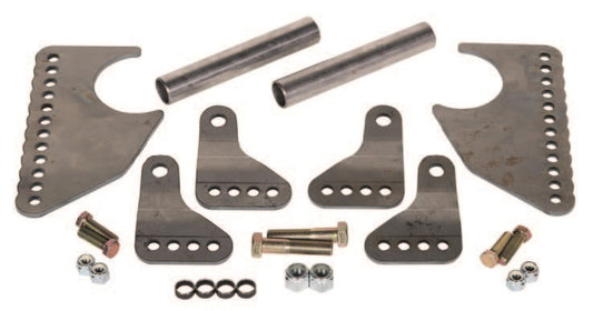 Adjustable lower shock mount