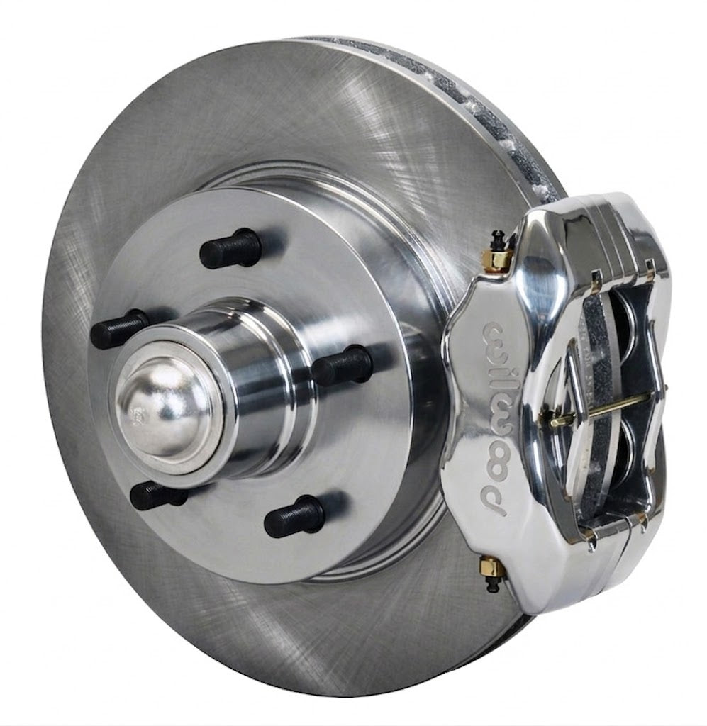 11" Iron Rotors, Wilwood 4 Piston Calipers, Chevy Bolt Pattern