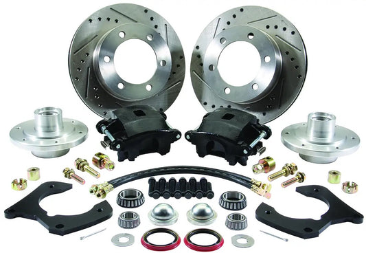 6-Lug Brake Kit With Early GM Calipers